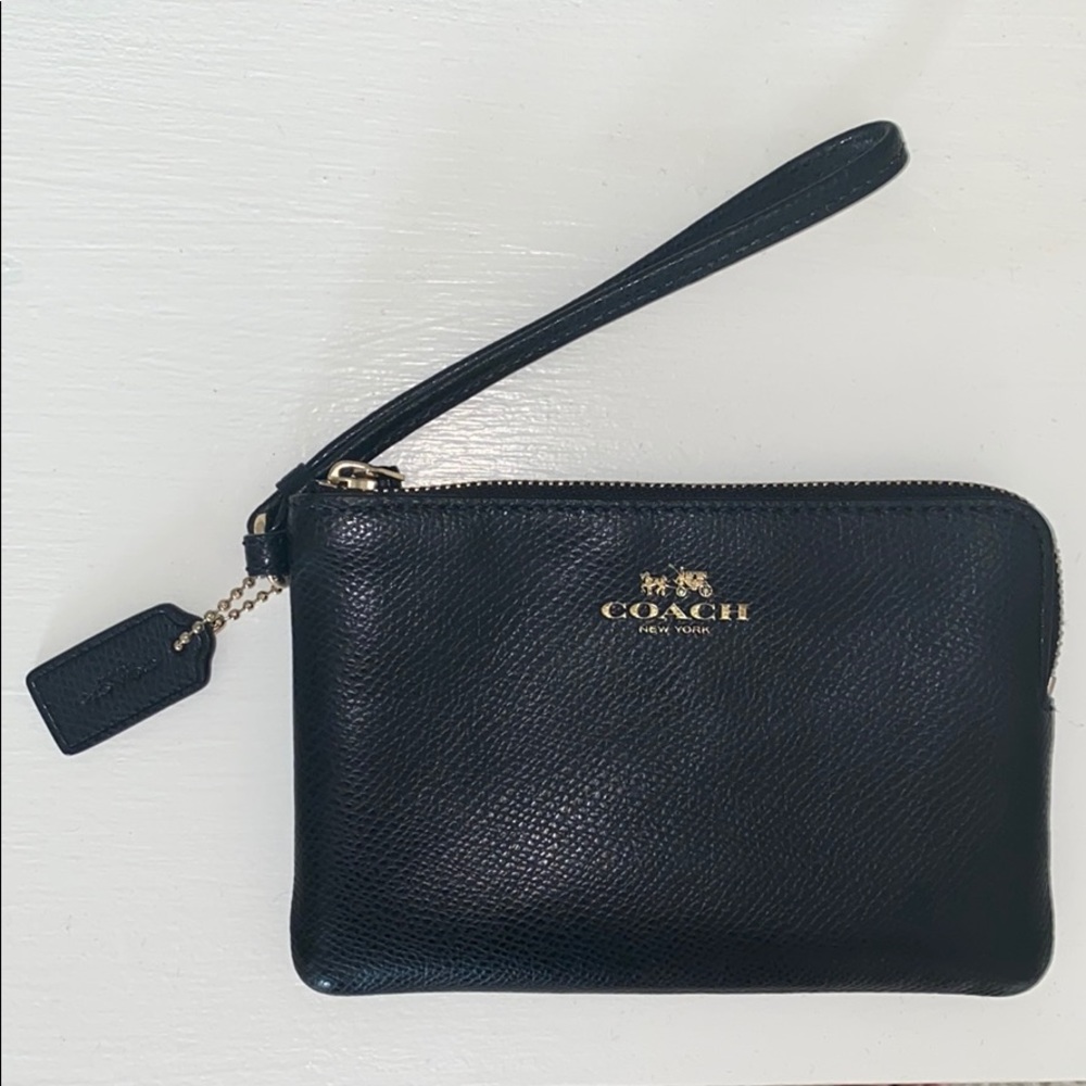 Black coach wallet
